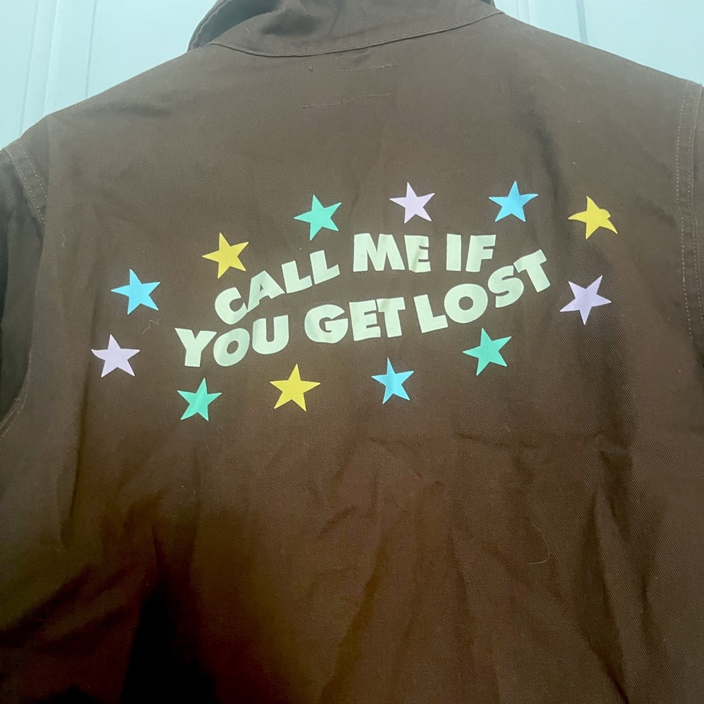 Call me if you get lost work jacket